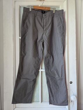 Dockers Gray Straight Fit Chino Pants 34x30 NWT